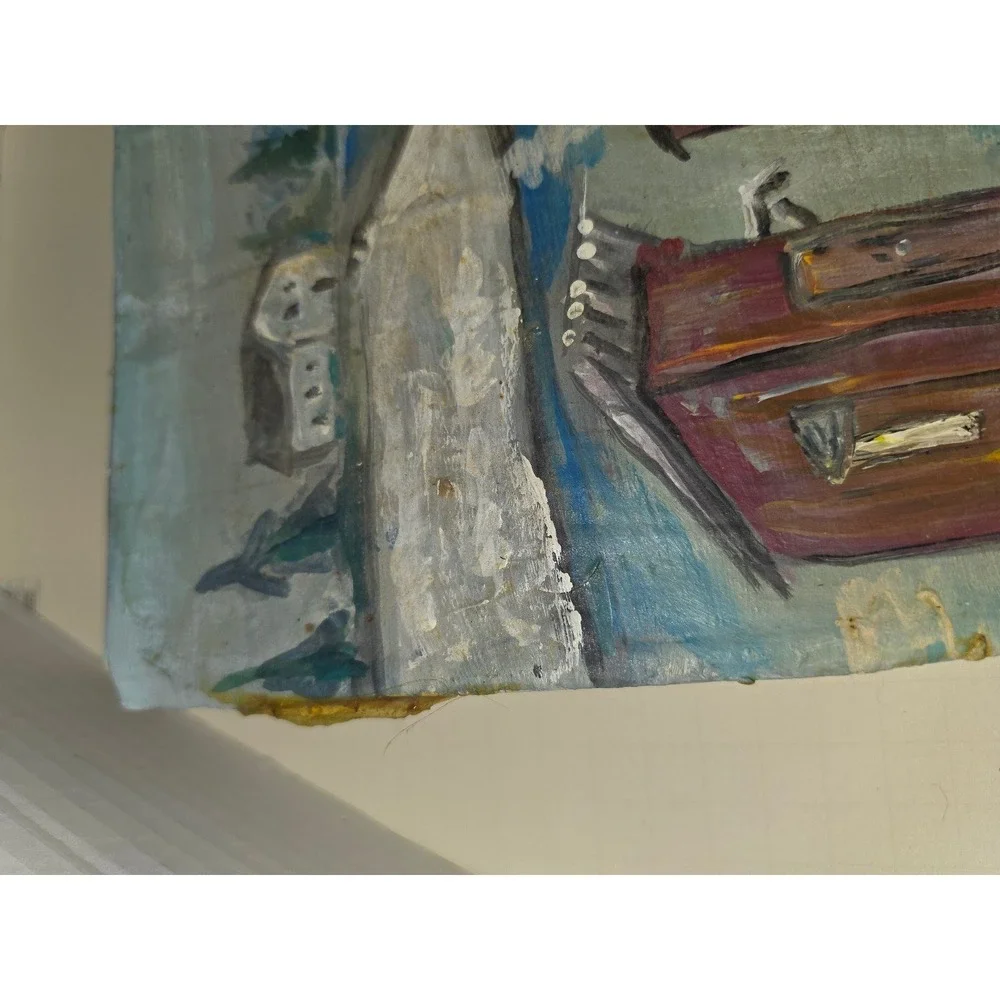 Maxine Waller Junk‎ Mail Art Scene regional folk artist from Georgia
